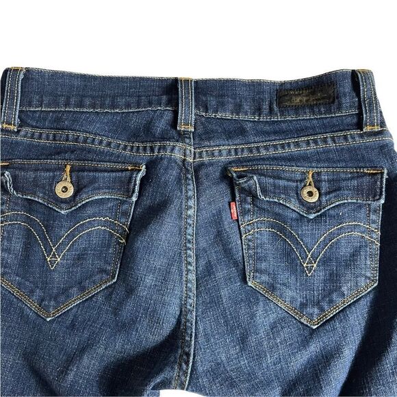 Levi's The Original Jean Tilted Flare Blue Jeans - Picture 6 of 10